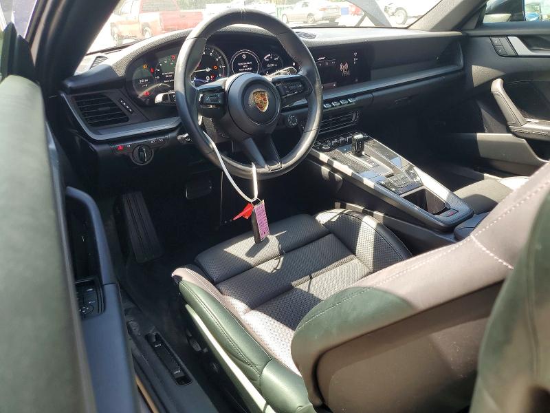 2024 Porsche 911 VIN WP0CB2A95RS245667 COPART salvage auction — FRONT END, Fl - Cert Of Title Slvg Rebuildable, sold $74,000 on 2026-08-19 (photo 8)