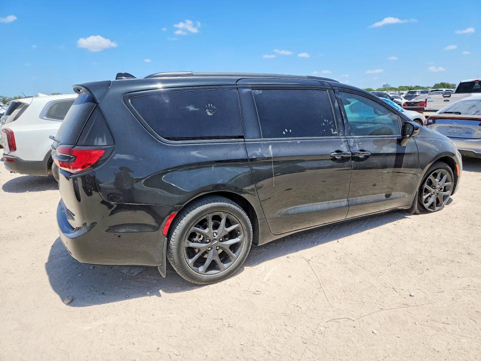 2023 Chrysler Pacifica VIN 2C4RC1GG5PR629311 COPART salvage auction — SIDE, TX - SALVAGE VEHICLE TITLE, sold $14,800 on 2026-10-08 (photo 3)
