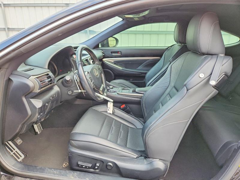 2016 Lexus Rc VIN JTHHE5BC9G5012877 COPART salvage auction — REAR END, Va - Cert Of Title - Salvage, sold $8,100 on 2026-09-09 (photo 7)