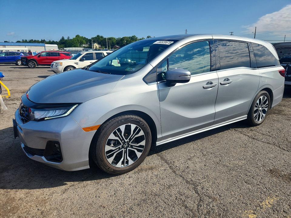 2025 Honda Odyssey VIN 5FNRL6H95SB002755 — COPART salvage auction photo