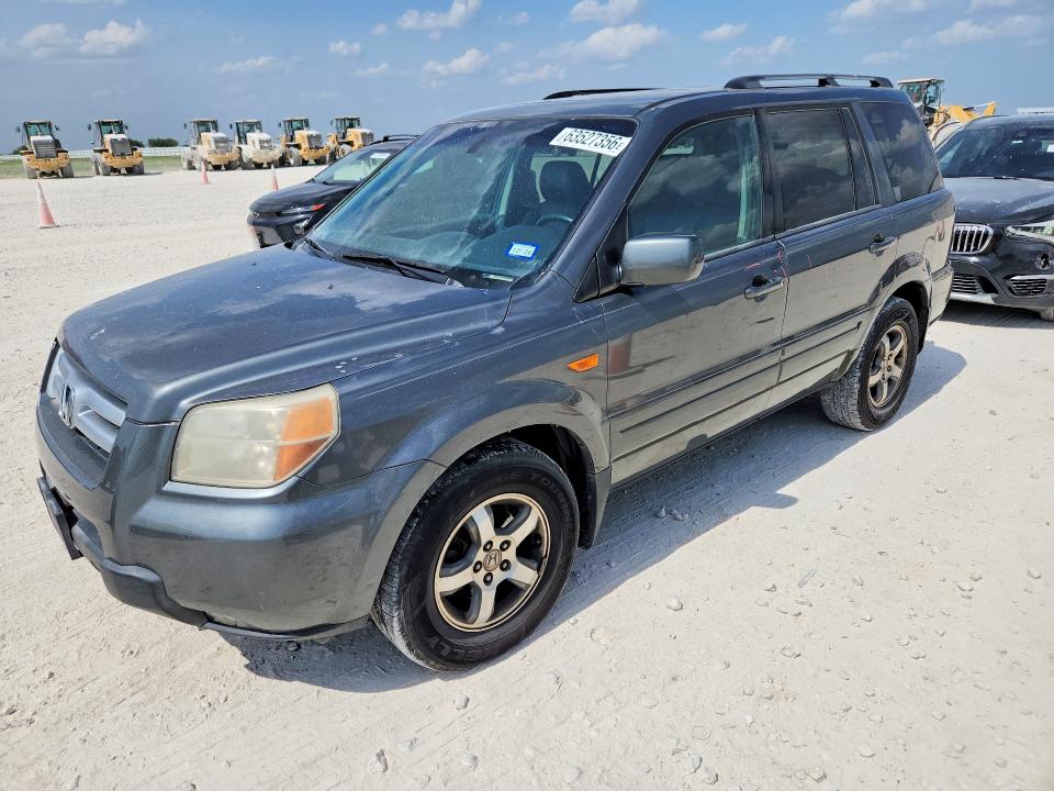 2008 Honda Pilot VIN 5FNYF28598B030088 COPART salvage auction — FRONT END, Tx - Salvage Vehicle Title, sold $675 on 2026-08-27 (photo 1)