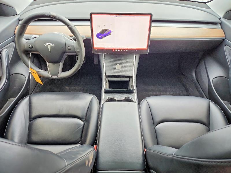 2020 Tesla Model 3 VIN 5YJ3E1EA3LF603729 COPART salvage auction — SIDE, ON - PERMIT NO BRAND - UNFIT, sold $7,700 on 2026-08-25 (photo 8)