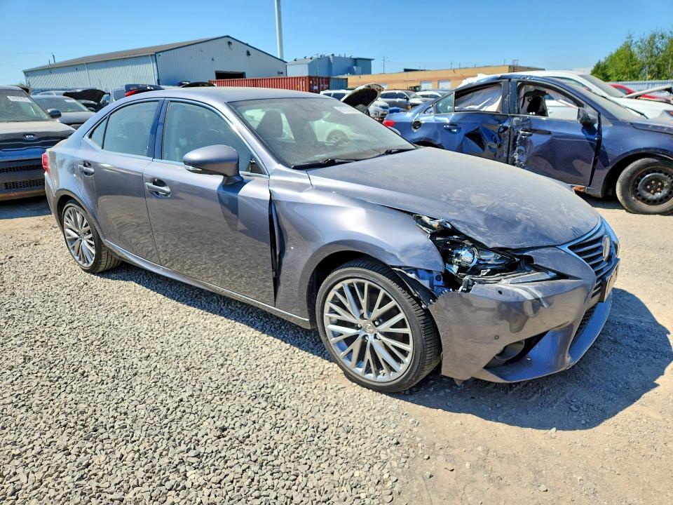 2015 Lexus Is 250 VIN JTHCF1D27F5021421 COPART salvage auction — FRONT END, ON - PERMIT NO BRAND - UNFIT, sold $8,500 on 2026-08-20 (photo 4)