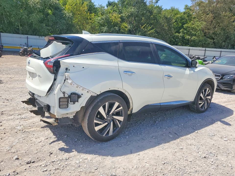 2022 Nissan Murano VIN 5N1AZ2CJ5NC123711 COPART salvage auction — REAR END, Ok - Cert Of Title-Salvage, sold $8,500 on 2026-10-01 (photo 3)