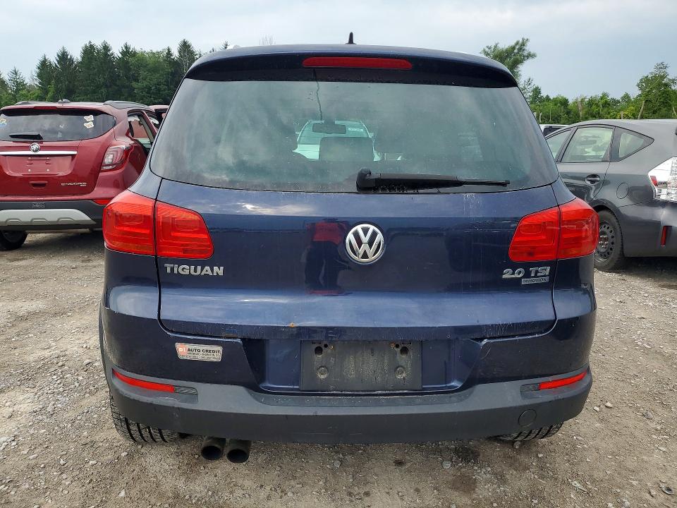 2013 Volkswagen Tiguan VIN WVGBV3AXXDW561117 COPART salvage auction — NORMAL WEAR, Co - Certificate Of Title, sold $1,641 on 2026-08-17 (photo 6)