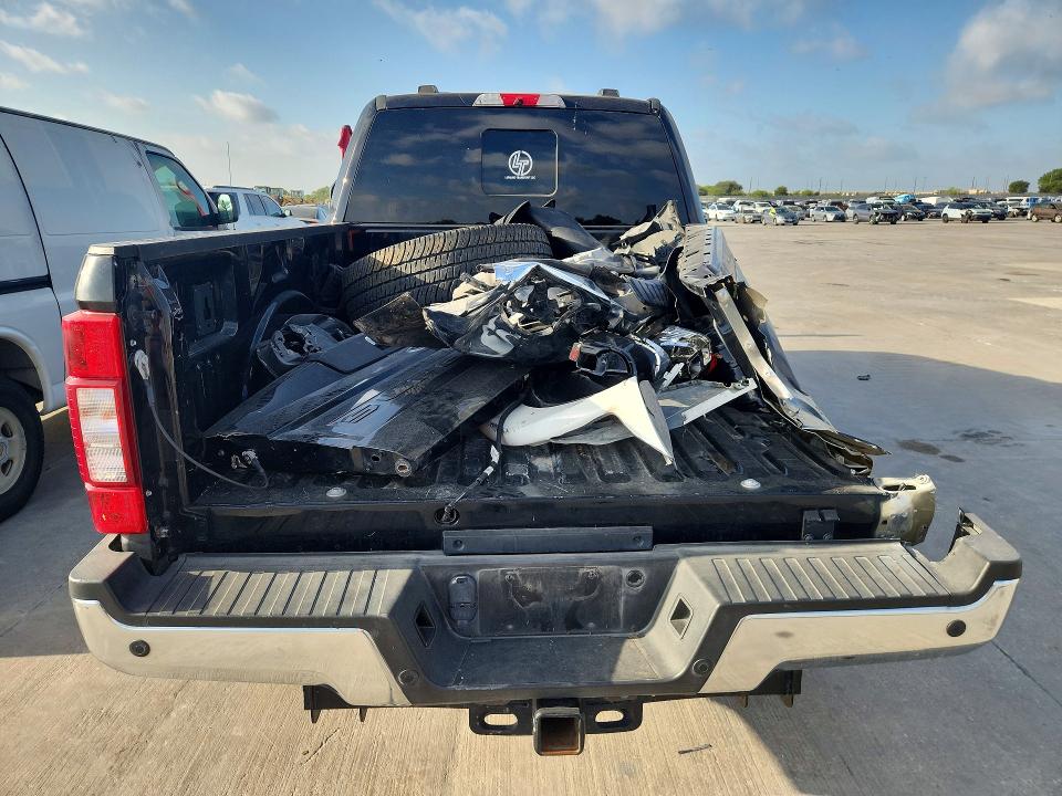 2020 Ford F250 VIN 1FT8W2BT5LEC69025 COPART salvage auction — FRONT END, Tx - Salvage Vehicle Title (P), sold $11,100 on 2026-08-27 (photo 6)