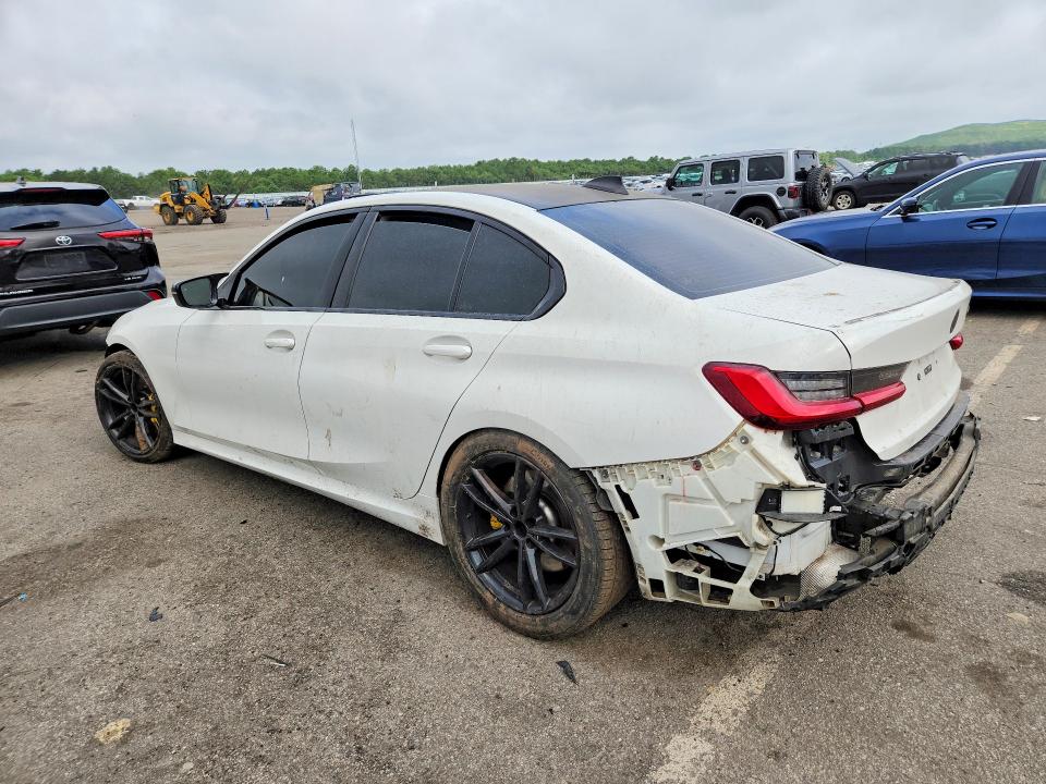 2020 BMW M340i VIN WBA5U7C06LA234668 COPART salvage auction — ALL OVER, NY - MV-907A SALVAGE CERTIFICATE, sold $7,400 on 2026-08-12 (photo 2)