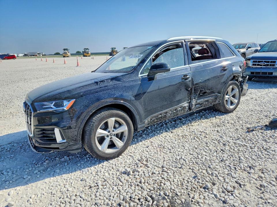 2021 Audi Q7 VIN WA1AXAF77MD021897 — COPART salvage auction photo