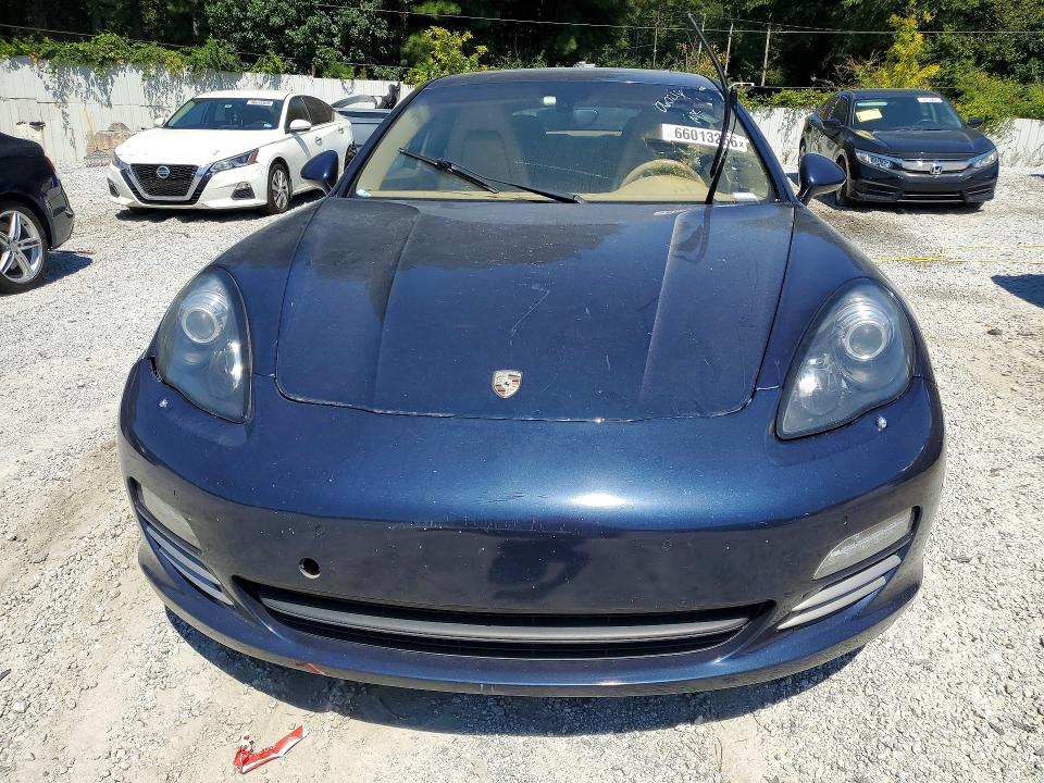 2012 Porsche Panamera VIN WP0AB2A71CL060216 COPART salvage auction — FRONT END, Ga - Certificate Of Title, sold $0 on 2026-09-18 (photo 5)