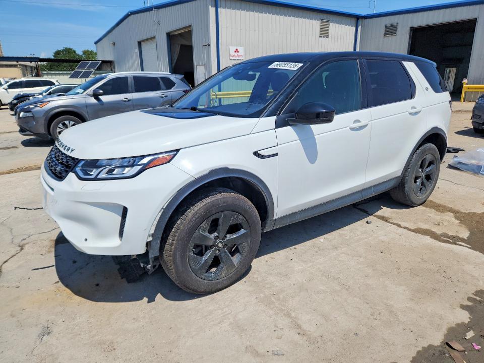 2020 Land Rover Discovery Sport VIN SALCJ2FX7LH879019 COPART salvage auction — FRONT END, Wv - Salvage Certificate, sold $3,400 on 2026-09-29 (photo 1)