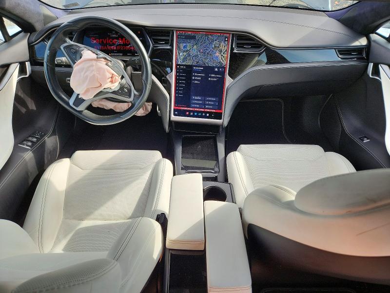 2018 Tesla Model s VIN 5YJSA1E45JF276040 COPART salvage auction — FRONT END, Va - Cert Of Title - Salvage, sold $9,700 on 2026-09-02 (photo 8)