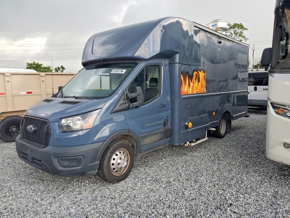 2021 Ford Transit VIN 1FDDF6P87MKA68980 — COPART salvage auction photo
