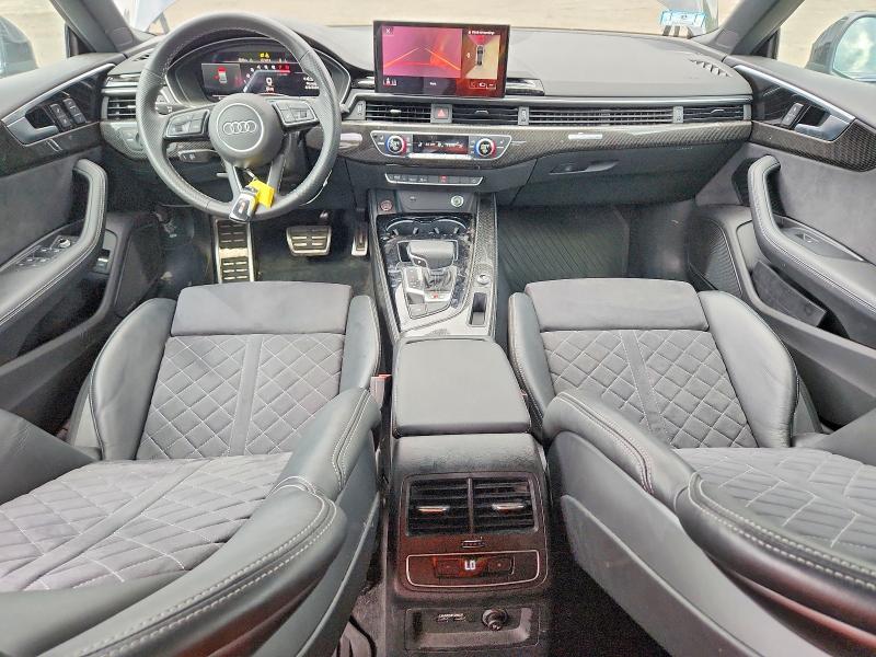 2022 Audi S5 VIN WAUC4CF56NA034416 COPART salvage auction — FRONT END, Ma - Cert Of Title-Salvage, sold $15,300 on 2026-08-06 (photo 8)