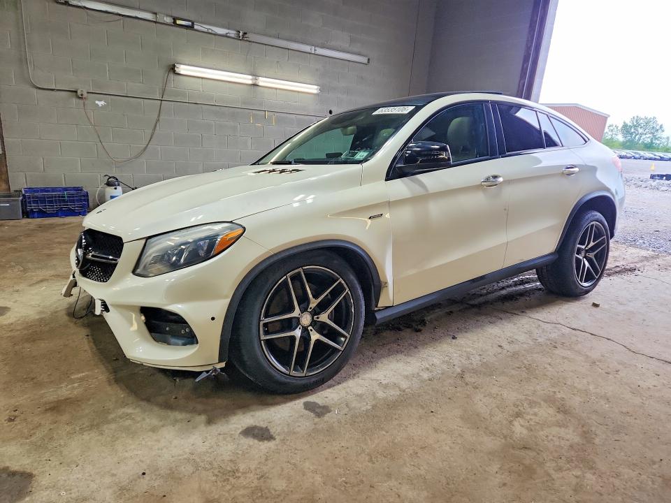 2016 Mercedes-benz Gle coupe VIN 4JGED6EB0GA015783 COPART salvage auction — FRONT END, Ny - Mv-907A Salvage Certificate, sold $11,100 on 2026-08-24 (photo 1)