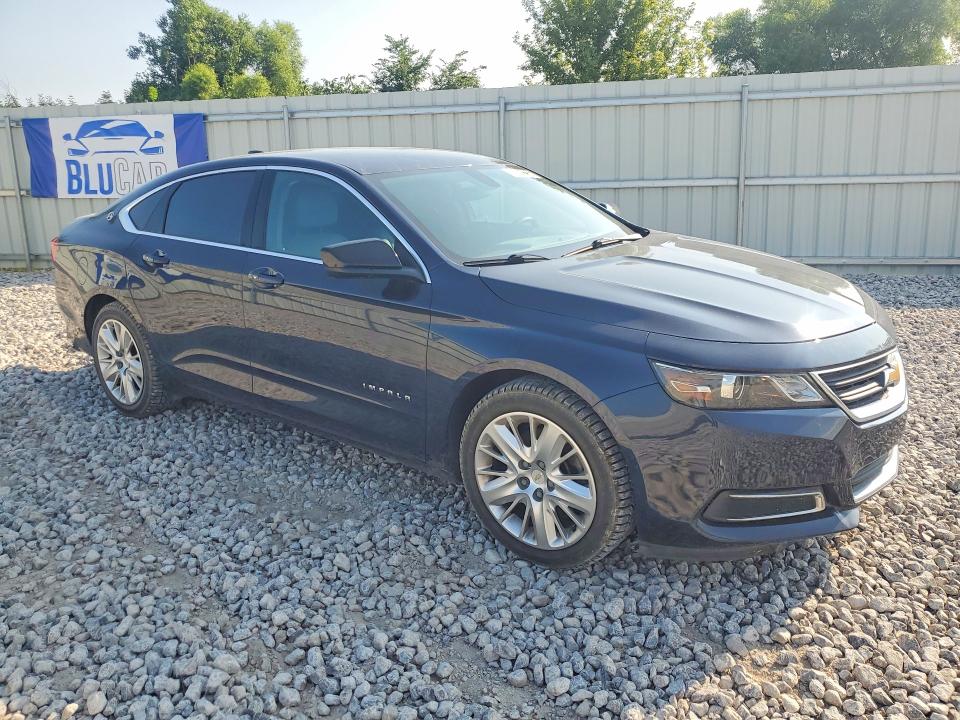 2018 Chevrolet Impala VIN 2G11X5S35J9166115 COPART salvage auction — REAR END, Mi - Certificate Of Title, sold $7,100 on 2026-08-13 (photo 4)
