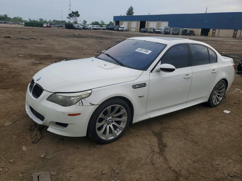 2008 BMW M5 VIN WBSNB935X8CX09484 — COPART salvage auction photo