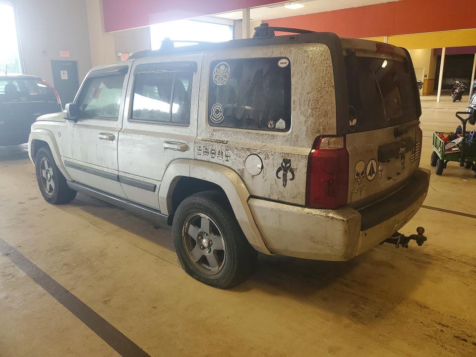 2007 Jep Commander VIN 1J8HG48N77C690594 COPART salvage auction — BIOHAZARD/CHEMICAL, Ri - Certificate Of Title, sold $475 on 2026-09-03 (photo 2)