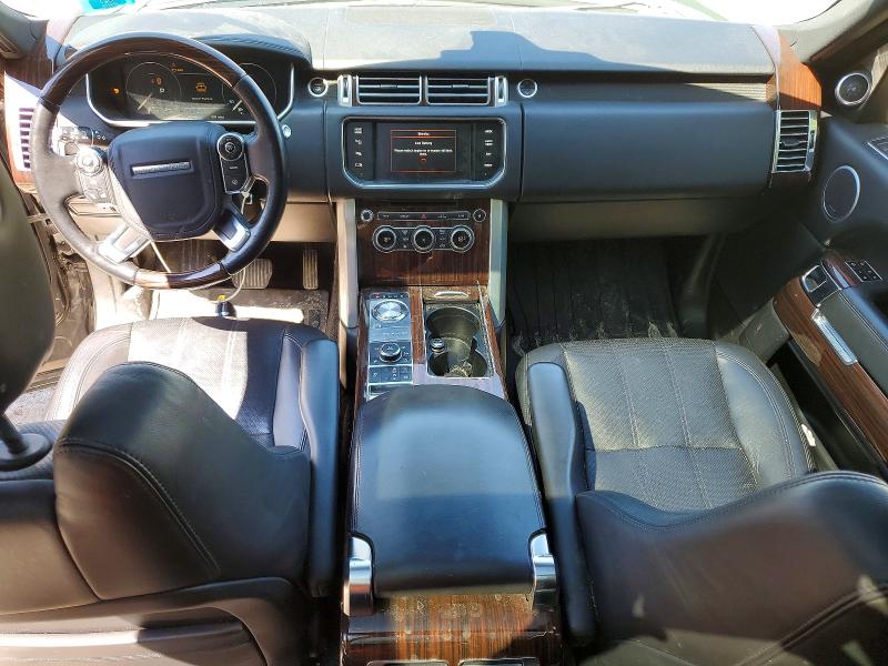 2014 Land rover RANGE ROVER VIN SALGS2WF8EA140551 COPART salvage auction — MECHANICAL, Nh - Certificate Of Title, sold $2,000 on 2026-09-03 (photo 8)