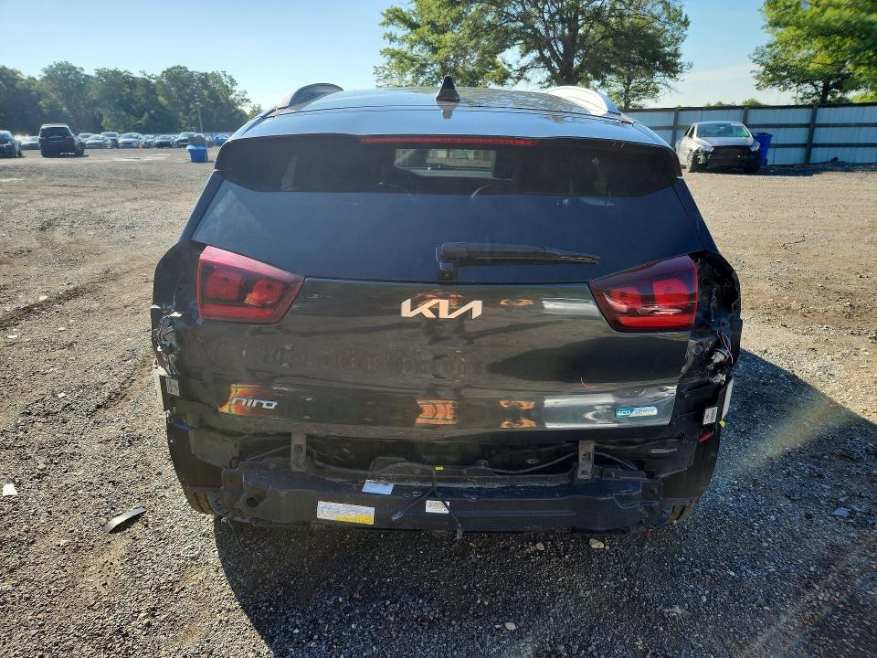 2022 Kia Niro VIN KNDCC3LG6N5160327 COPART salvage auction — FRONT END, NJ - CERTIFICATE OF TITLE, sold $8,400 on 2026-08-17 (photo 6)