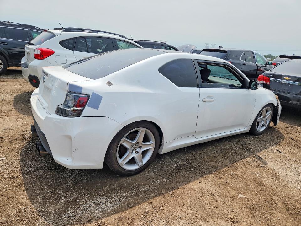 2014 Scion Tc VIN JTKJF5C7XE3072007 COPART salvage auction — FRONT END, Fl - Certificate Of Title, sold $725 on 2026-09-01 (photo 3)
