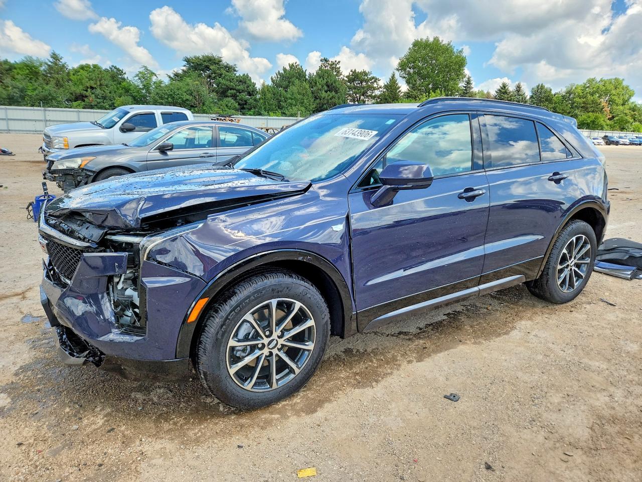2024 Cadillac XT4 VIN 1GYFZFR42RF213612 — COPART salvage auction photo
