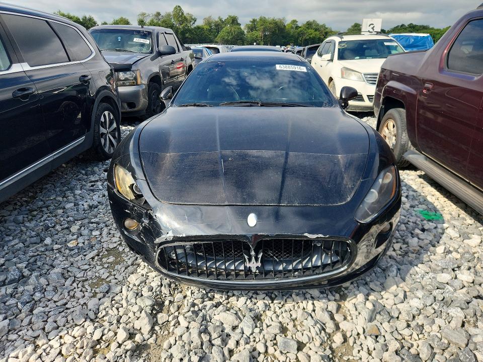 2009 Maserati Granturismo VIN ZAMHJ45A390045368 COPART salvage auction — FRONT END, GA - CERTIFICATE OF TITLE, sold $8,800 on 2026-08-11 (photo 5)