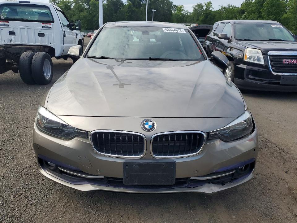 2016 BMW 3 series VIN WBA8E3G53GNU05187 COPART salvage auction — FRONT END, MA - CERT OF TITLE-SALVAGE (P), sold $1,350 on 2026-08-06 (photo 5)