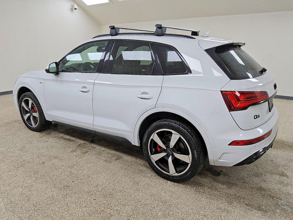 2024 Audi Q5 VIN WA1EAAFYXR2101483 COPART salvage auction — HAIL, AZ - CERTIFICATE OF TITLE (P), sold $22,300 on 2026-09-16 (photo 2)