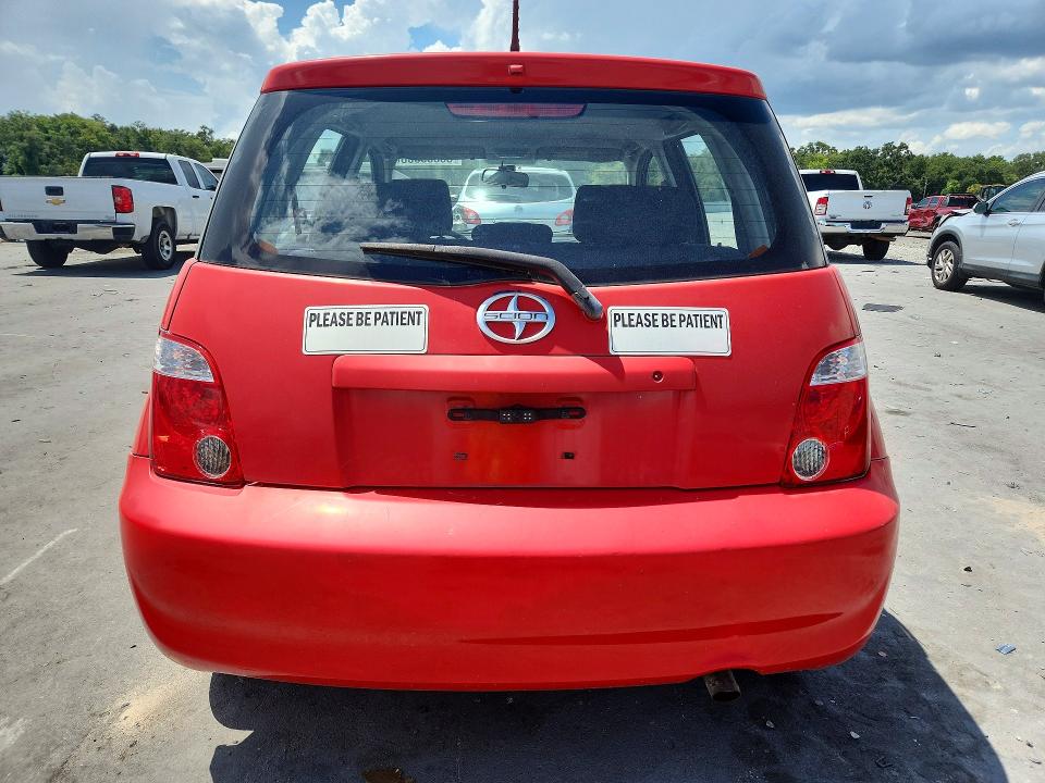 2006 Scion Xa VIN JTKKT624560153655 COPART salvage auction — FRONT END, FL - CERT OF TITLE SLVG REBUILDABLE, sold $675 on 2026-09-02 (photo 6)