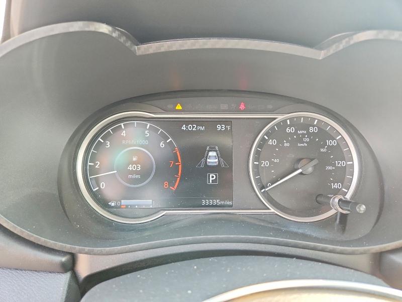 2025 Nissan Versa VIN 3N1CN8FV3SL842775 COPART salvage auction — REAR END, MD - CERTIFICATE OF TITLE (P), sold $9,100 on 2026-08-17 (photo 9)