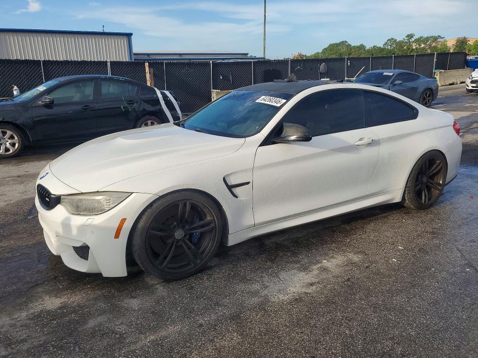 2015 BMW M4 VIN WBS3R9C57FK330383 COPART salvage auction — MINOR DENT/SCRATCHES, Fl - Certificate Of Title, sold $12,200 on 2026-08-24 (photo 1)