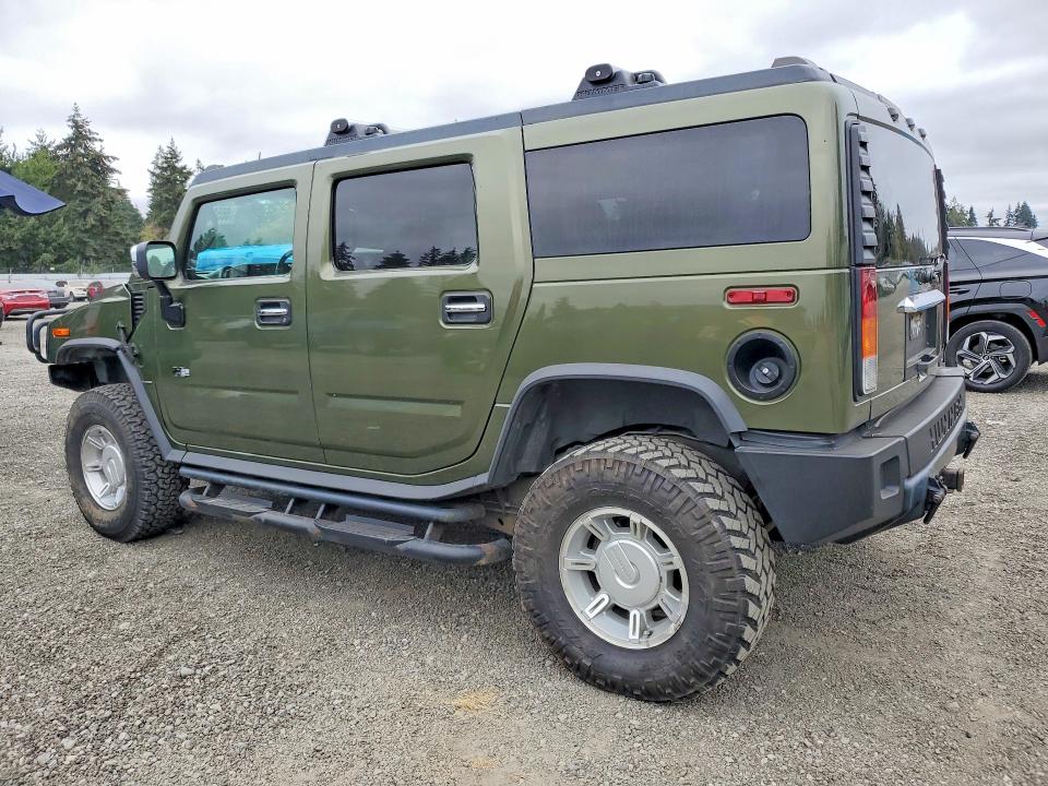 2004 Hummer H2 VIN 5GRGN23U64H105593 COPART salvage auction — FRONT END, Wa - Vehicle Cert Of Ownership-Titl, sold $6,700 on 2026-09-22 (photo 2)