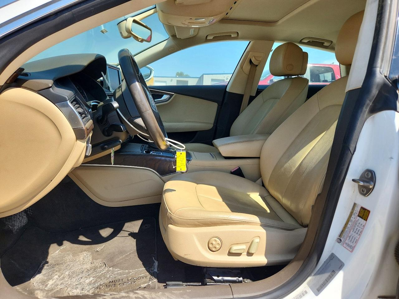 2012 Audi A7 VIN WAUYGAFC2CN175487 COPART salvage auction — Minor Dent/Scratches, OK - CERTIFICATE OF TITLE (P), sold $625 on 2026-10-09 (photo 7)