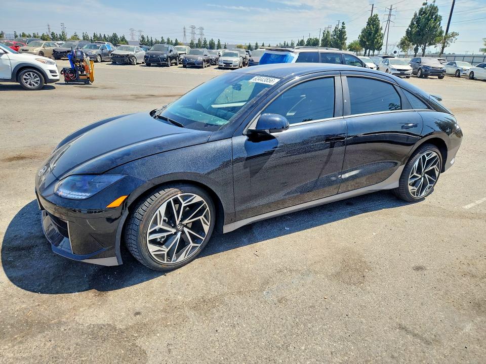 2025 Hyundai Ioniq 6 VIN KMHM34AA2SA116428 — COPART salvage auction photo
