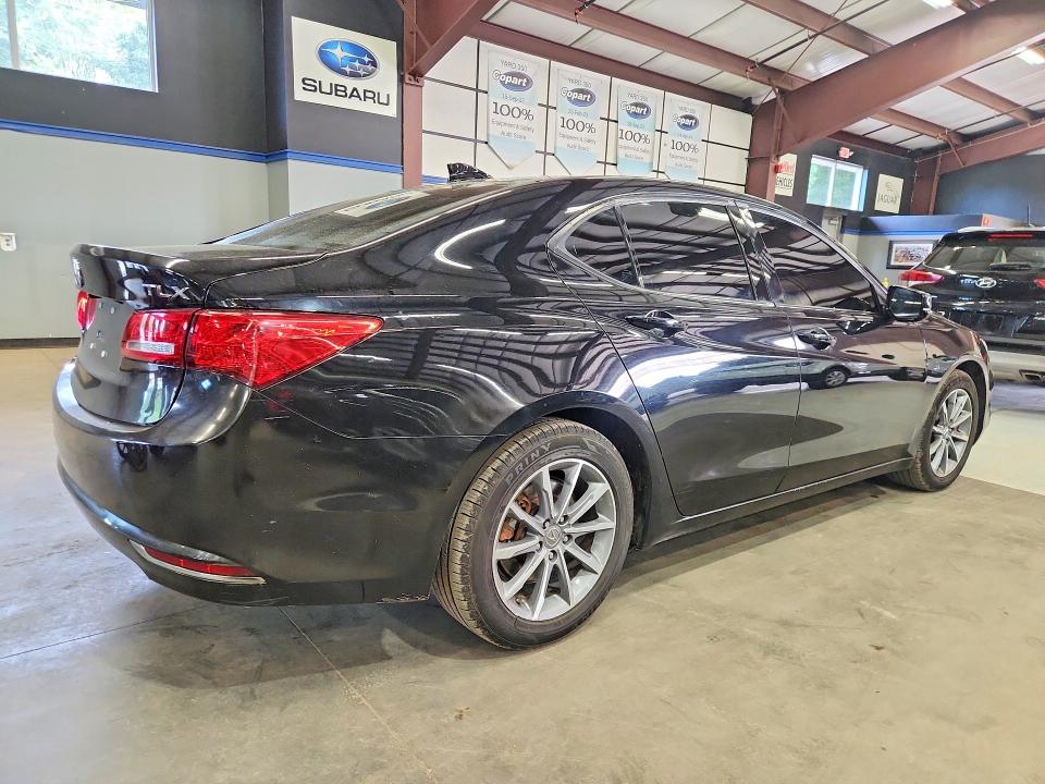 2018 Acura Tlx VIN 19UUB1F39JA009571 COPART salvage auction — FRONT END, CT - CERTIFICATE OF TITLE, sold $3,750 on 2026-09-29 (photo 3)