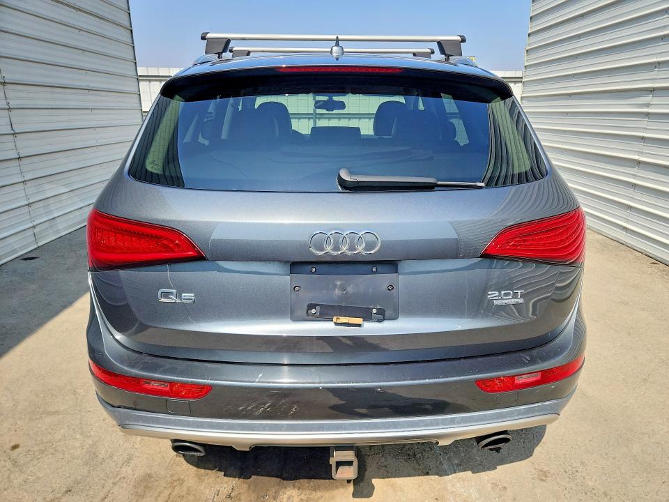 2017 Audi Q5 VIN WA1L2AFP8HA035659 COPART salvage auction — SIDE, Ca - App For Dup Clean Or Ac, sold $2,250 on 2026-08-18 (photo 6)
