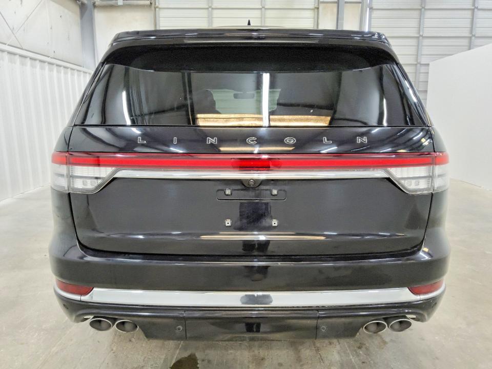 2020 Lincoln Aviator VIN 5LM5J9XC9LGL17464 COPART salvage auction — MECHANICAL, Tx - Certificate Of Title, sold $11,500 on 2026-09-17 (photo 6)