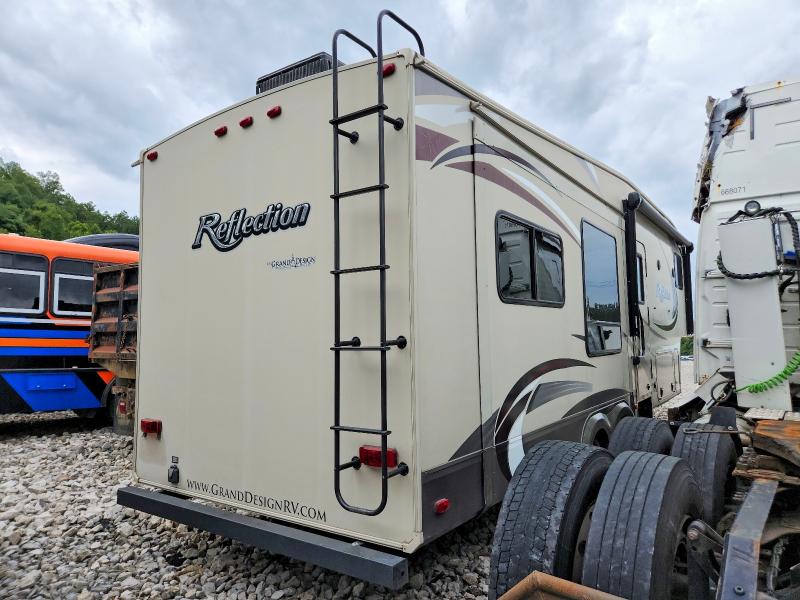 2014 Grandesign Reflection VIN 573FR3222E1200243 COPART salvage auction — Burn Interior, WV - SALVAGE CERTIFICATE, sold $2,400 on 2026-09-03 (photo 4)