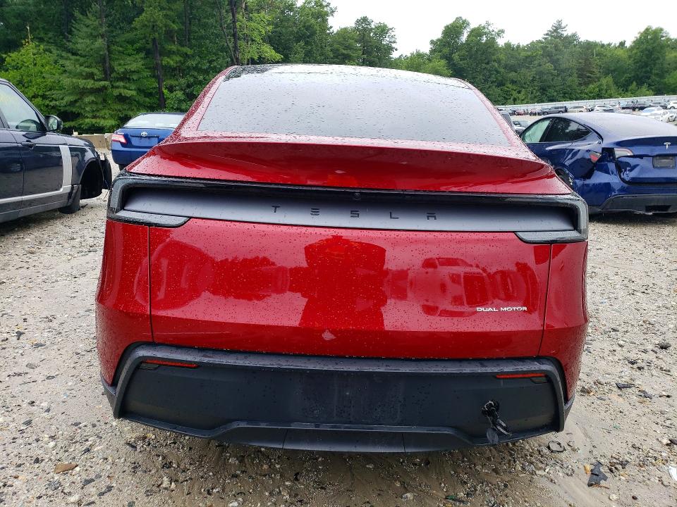 2026 Tesla Model y VIN 7SAYGDEE6TF449136 COPART salvage auction — FRONT END, MA - CERT OF TITLE-SALVAGE, sold $20,400 on 2026-09-16 (photo 6)