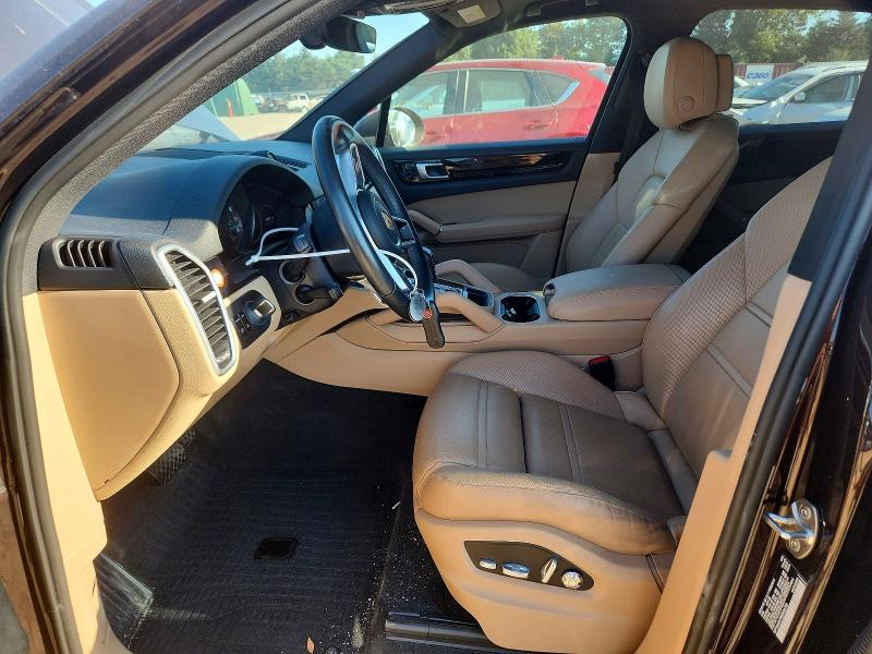 2019 Porsche Cayenne VIN WP1AA2AY3KDA06726 COPART salvage auction — FRONT END, Il - Salvage Certificate, sold $22,300 on 2026-09-22 (photo 7)