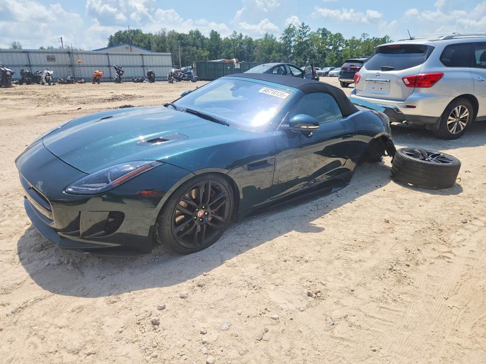 2017 Jaguar F-type VIN SAJWJ6HL6HMK41088 — COPART salvage auction photo