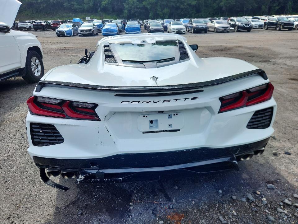 2024 Chevrolet Corvette VIN 1G1YB2D46R5117015 COPART salvage auction — SIDE, Il - Salvage Certificate, sold $23,700 on 2026-10-12 (photo 6)