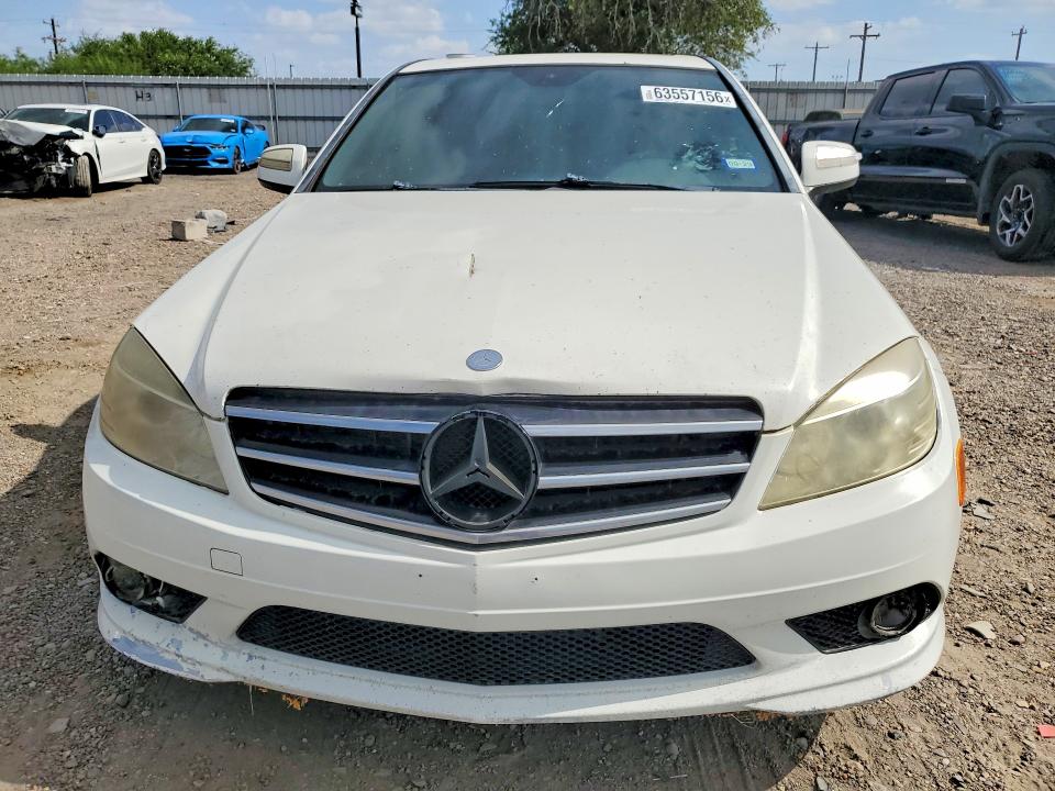 2009 Mercedes-benz C-klasse VIN WDDGF54X89R052511 COPART salvage auction — WATER/FLOOD, Tx - Certificate Of Title, sold $400 on 2026-08-12 (photo 5)