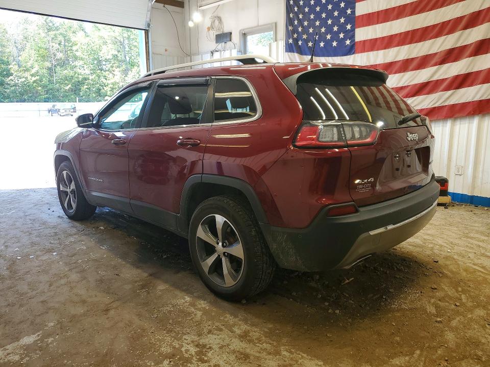 2019 Jeep Cherokee VIN 1C4PJMDX4KD158363 COPART salvage auction — UNDERCARRIAGE, Salvage Title, sold $11,517 on 2026-08-20 (photo 2)