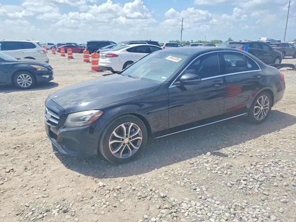 2016 Merz C-class VIN 55SWF4JB9GU128991 COPART salvage auction — MINOR DENT/SCRATCHES, TX - CERTIFICATE OF TITLE, sold $3,600 on 2026-09-03 (photo 1)