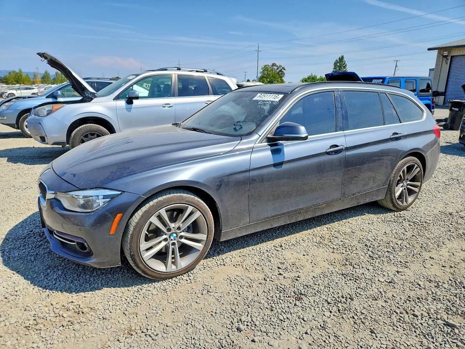 2016 BMW 3er VIN WBA8J1C57GK458448 — COPART salvage auction photo