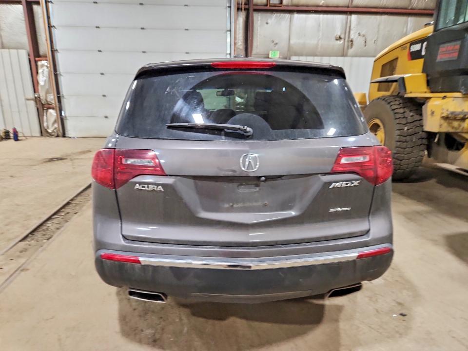 2012 Acura Mdx VIN 2HNYD2H34CH526076 COPART salvage auction — SIDE, Ak - Bill Of Sale- Salvage, sold $2,350 on 2026-09-08 (photo 6)