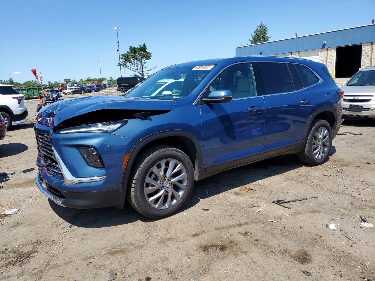 2026 Buick Enclave VIN 5GAEVAKS3TJ111945 COPART salvage auction — Front End, St - Salvage Title, sold $13,900 on 2026-10-13 (photo 1)