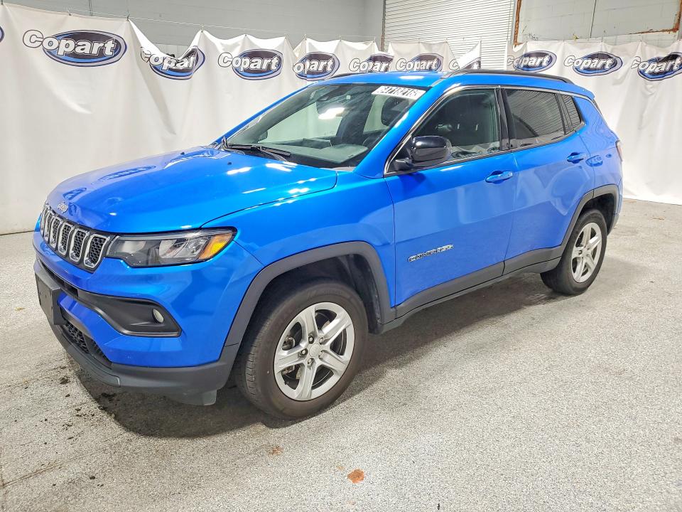 2024 Jeep Compass VIN 3C4NJDBN7RT606446 — COPART salvage auction photo