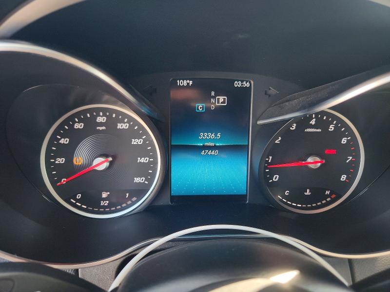 2019 Mercedes-benz C-klasse VIN WDDWK8DB9KF798924 COPART salvage auction — VANDALISM, Tx - Certificate Of Title (P), sold $10,000 on 2026-08-20 (photo 9)